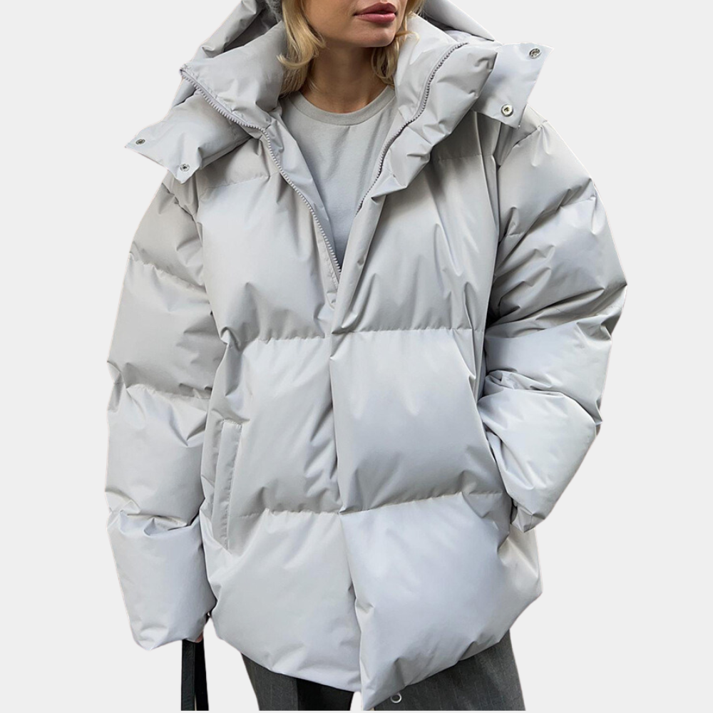 Women's Lightweight Quilted Hooded Puffer Jacket