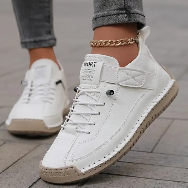 Women's Orthopaedic Lightweight Everyday Trainers with Roomy Toe Box
