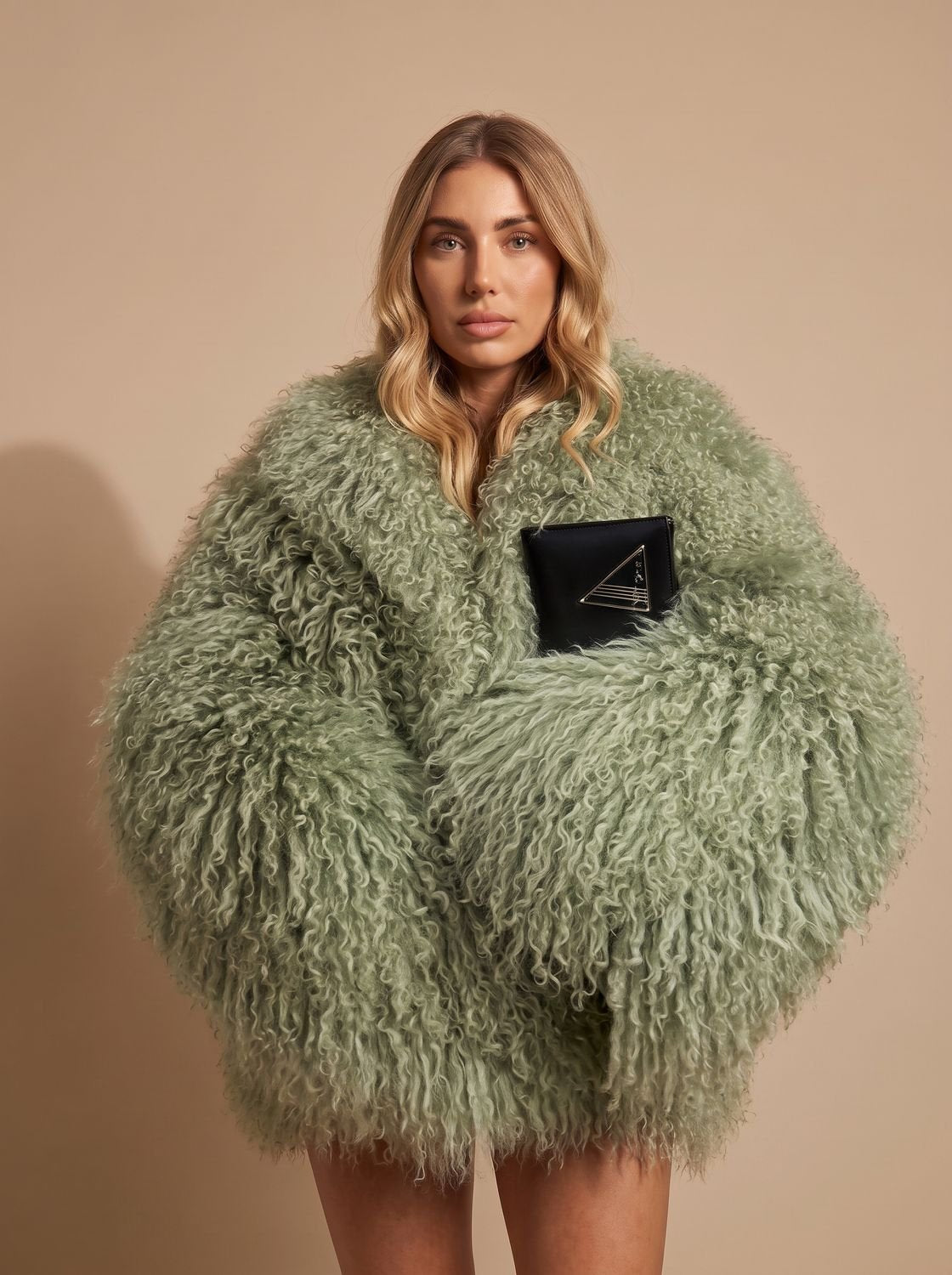 Women's Oversized Shaggy Faux Fur Winter Coat