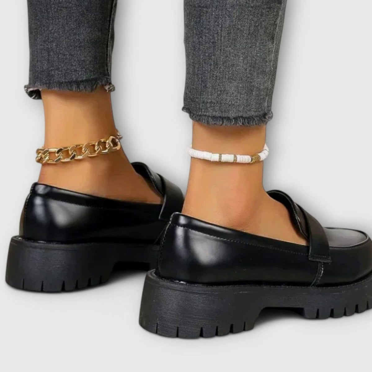 Women's Chunky Platform Penny Loafers