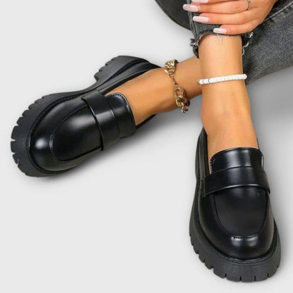 Women's Chunky Platform Penny Loafers