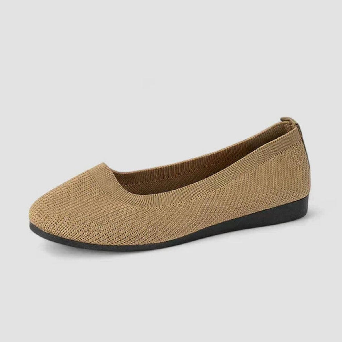 Women's Orthopaedic Knit Slip-On Flats with Arch Support