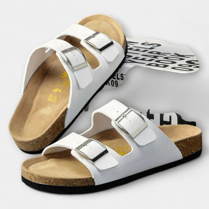Women's Orthopaedic Double-Strap Cork Footbed Sandals