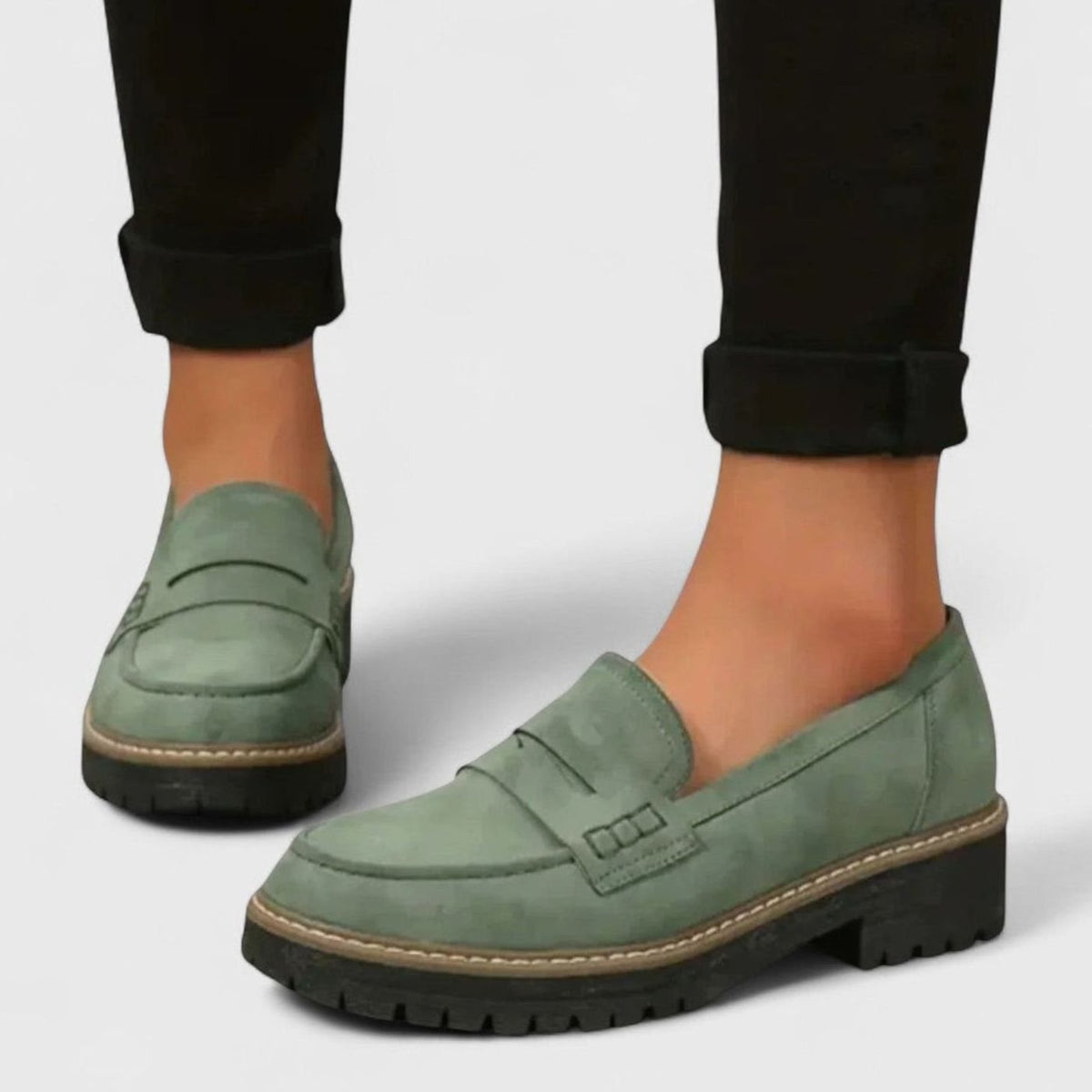 Women's Orthopaedic Chunky-Sole Penny Loafers