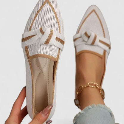 Women's Orthopaedic Pointed-Toe Knit Slip-On Loafers