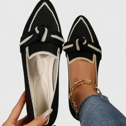 Women's Orthopaedic Pointed-Toe Knit Slip-On Loafers