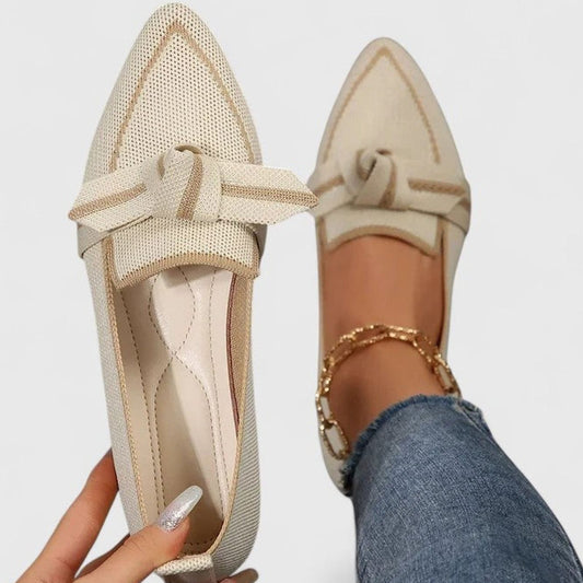 Women's Orthopaedic Pointed-Toe Knit Slip-On Loafers
