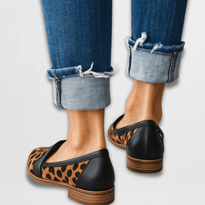 Women's Orthopaedic Suede-Look Pointed-Toe Loafers