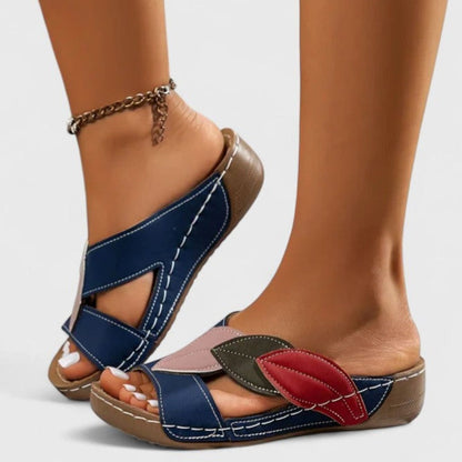 Women's Orthopaedic Cushioned Wedge Sandals with Arch Support