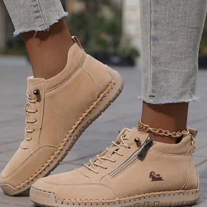 Women's Orthopaedic Wide-Fit Lace-Up Ankle Boots