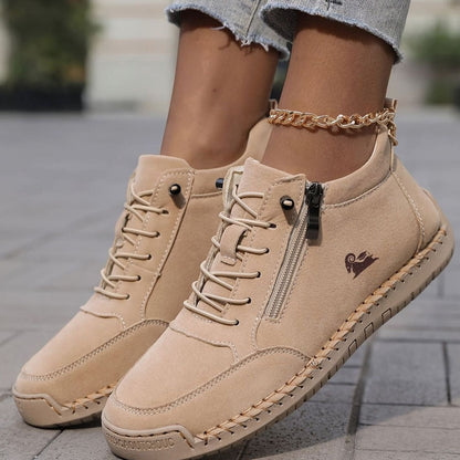 Women's Orthopaedic Wide-Fit Lace-Up Ankle Boots