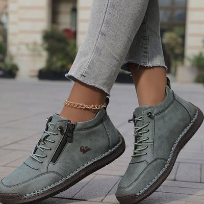 Women's Orthopaedic Wide-Fit Lace-Up Ankle Boots