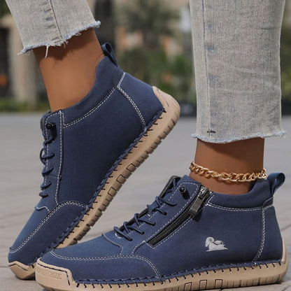 Women's Orthopaedic Wide-Fit Lace-Up Ankle Boots