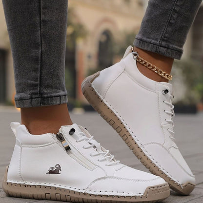 Women's Orthopaedic Wide-Fit Lace-Up Ankle Boots
