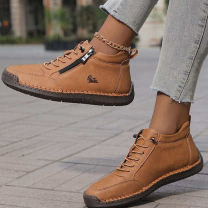 Women's Orthopaedic Wide-Fit Lace-Up Ankle Boots