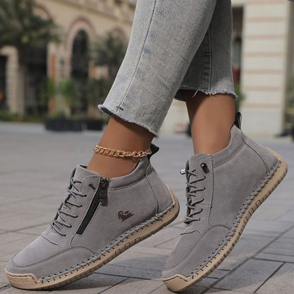 Women's Orthopaedic Wide-Fit Lace-Up Ankle Boots