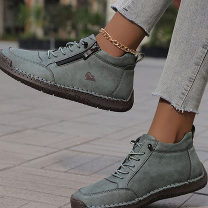 Women's Orthopaedic Wide-Fit Lace-Up Ankle Boots