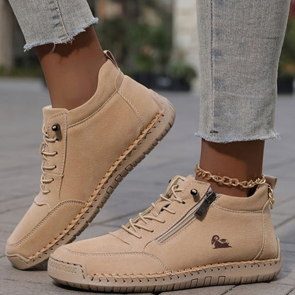 Women's Orthopaedic Wide-Fit Lace-Up Ankle Boots