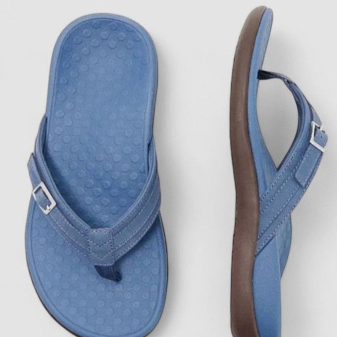 Women's Orthopaedic Buckle Toe-Post Sandals with Arch Support