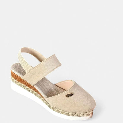 Women's Orthopaedic Espadrille Wedge Slingback Sandals