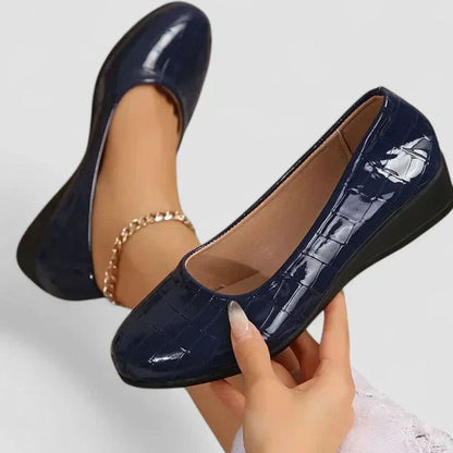 Women's Orthopaedic Memory-Foam Wedge Loafers