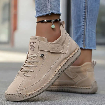Women's Orthopaedic Wide-Fit Lace-Up Trainers