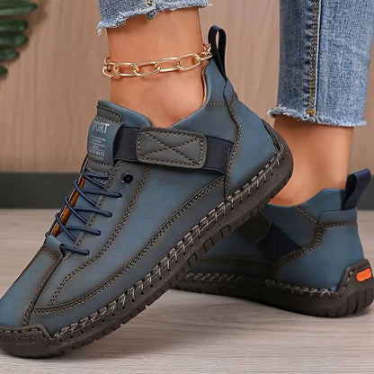 Women's Orthopaedic Wide-Fit Lace-Up Trainers