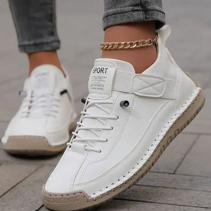 Women's Orthopaedic Wide-Fit Lace-Up Trainers