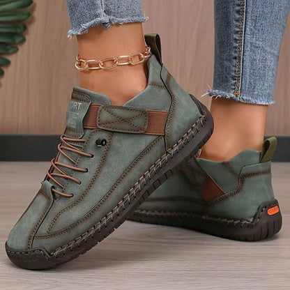 Women's Orthopaedic Wide-Fit Lace-Up Trainers