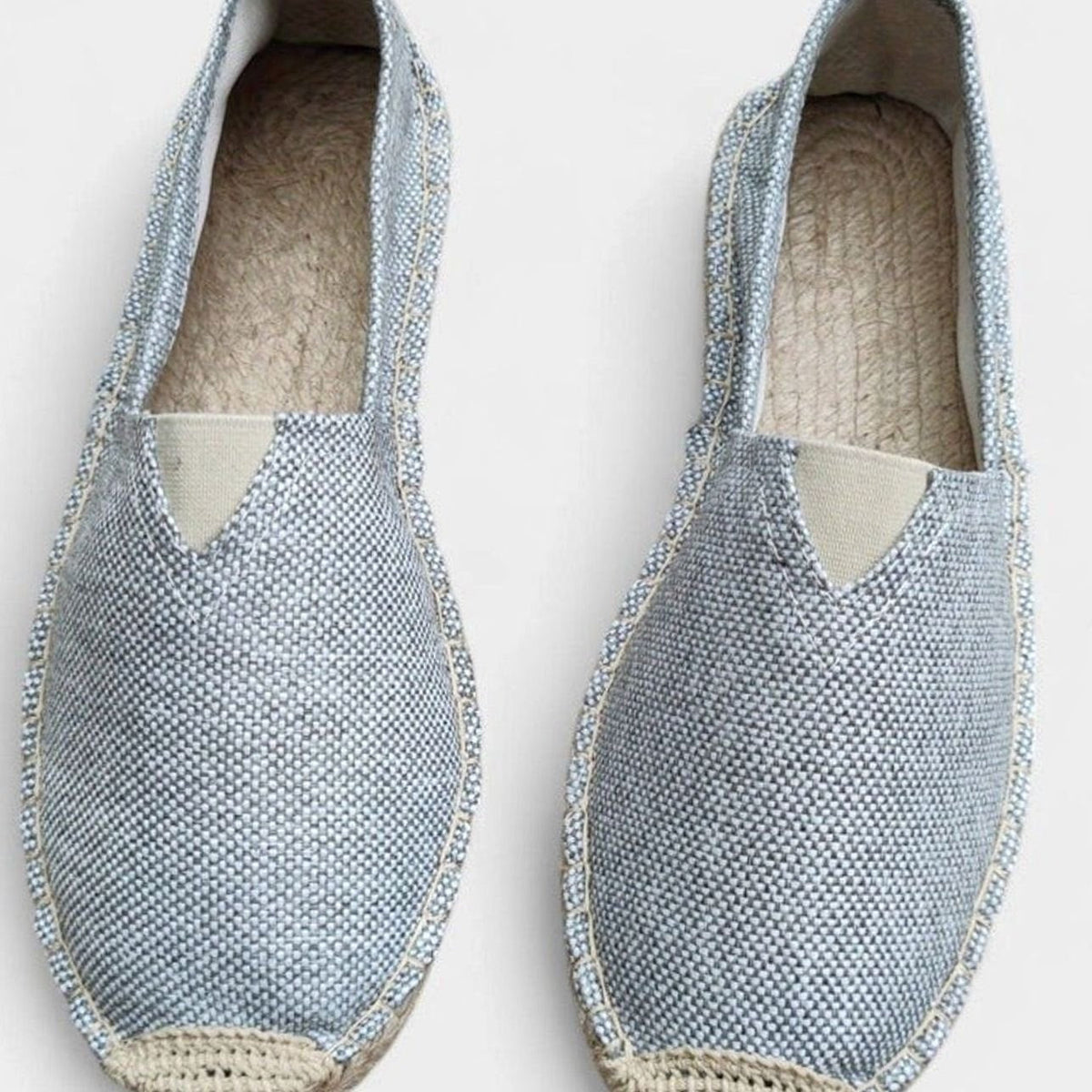 Women's Slip-On Espadrille Loafers with Woven Jute Trim