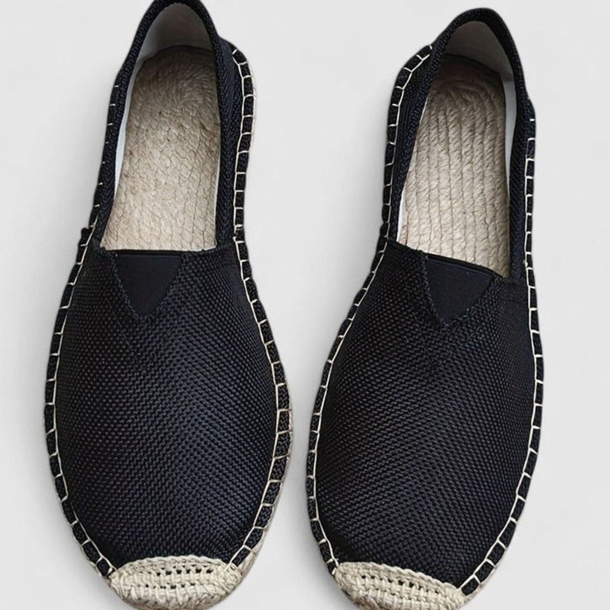 Women's Slip-On Espadrille Loafers with Woven Jute Trim