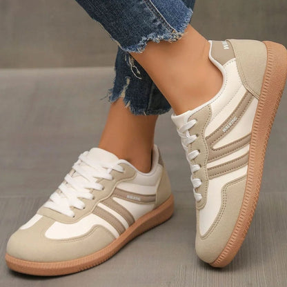 Women's Orthopaedic Wide Toe Box Lace-Up Trainers