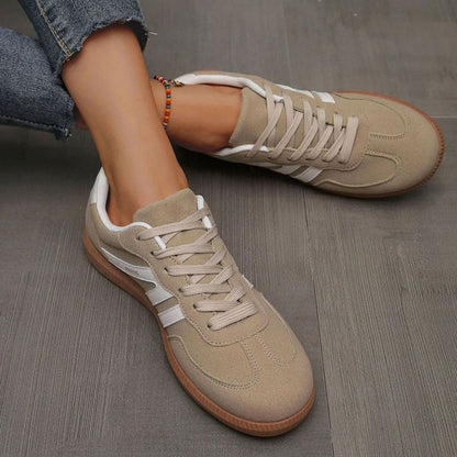 Women's Orthopaedic Wide Toe Box Lace-Up Trainers