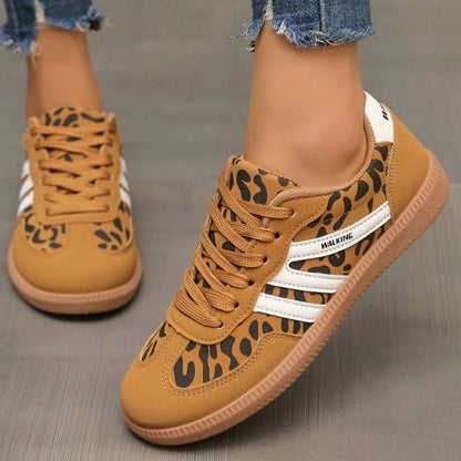 Women's Orthopaedic Wide Toe Box Lace-Up Trainers