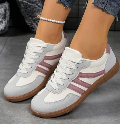 Women's Orthopaedic Wide Toe Box Lace-Up Trainers