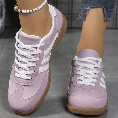 Women's Orthopaedic Wide Toe Box Lace-Up Trainers
