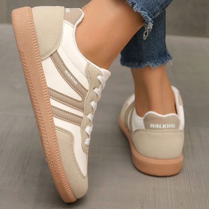 Women's Orthopaedic Wide Toe Box Lace-Up Trainers