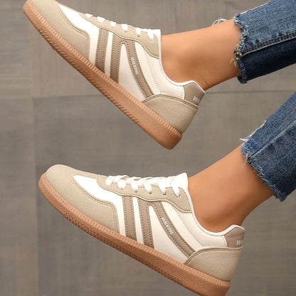 Women's Orthopaedic Wide Toe Box Lace-Up Trainers