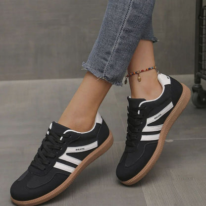 Women's Orthopaedic Wide Toe Box Lace-Up Trainers