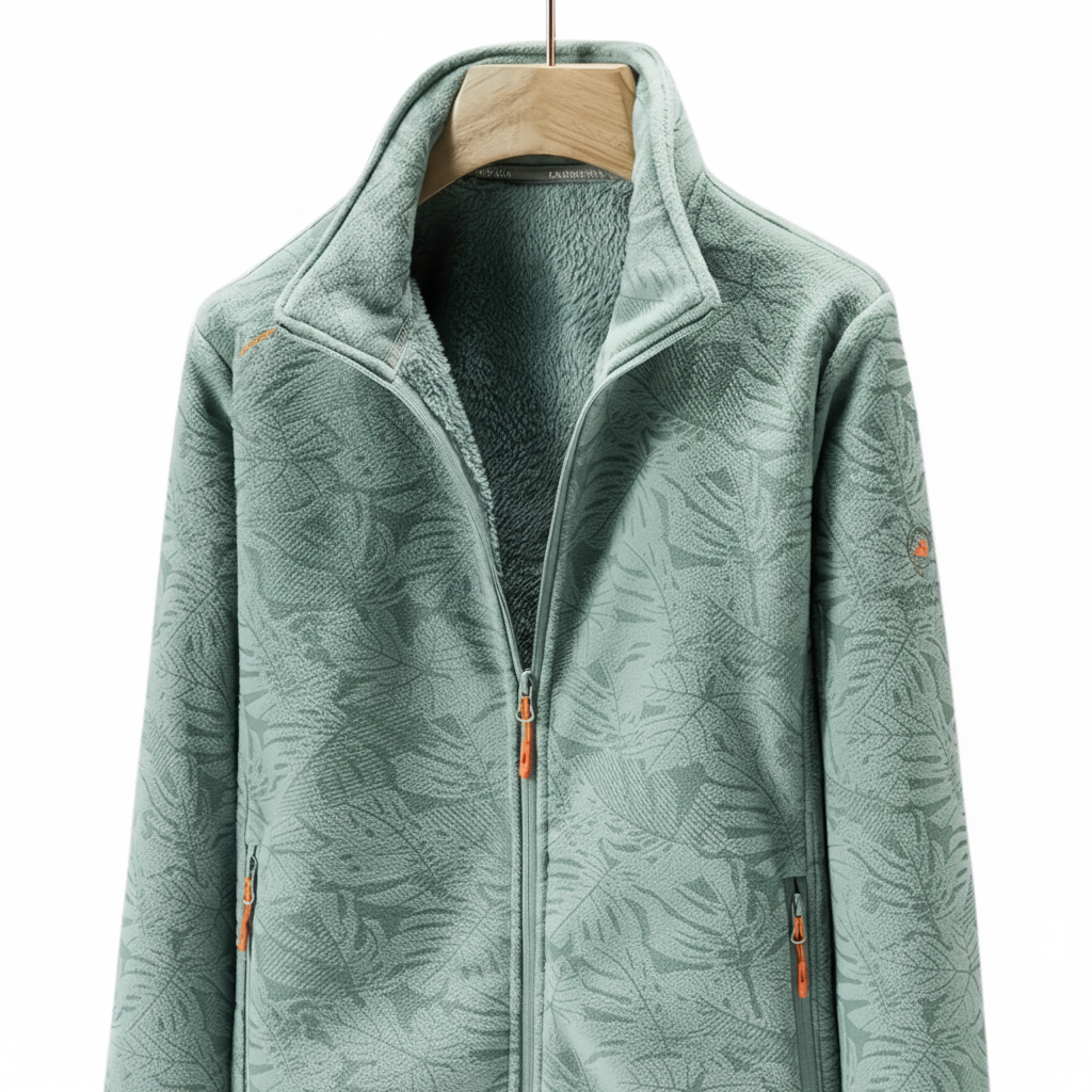 Women's Stand Collar Zip-Up Winter Jacket