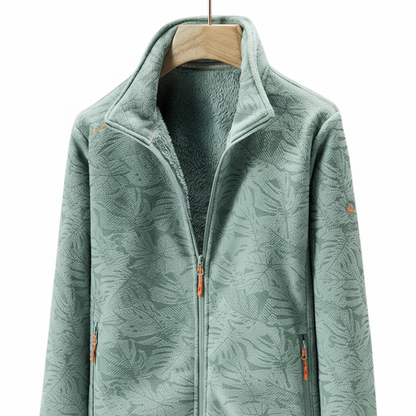 Women's Stand Collar Zip-Up Winter Jacket