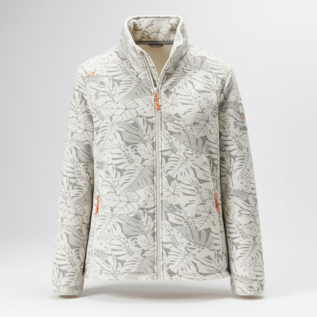 Women's Stand Collar Zip-Up Winter Jacket